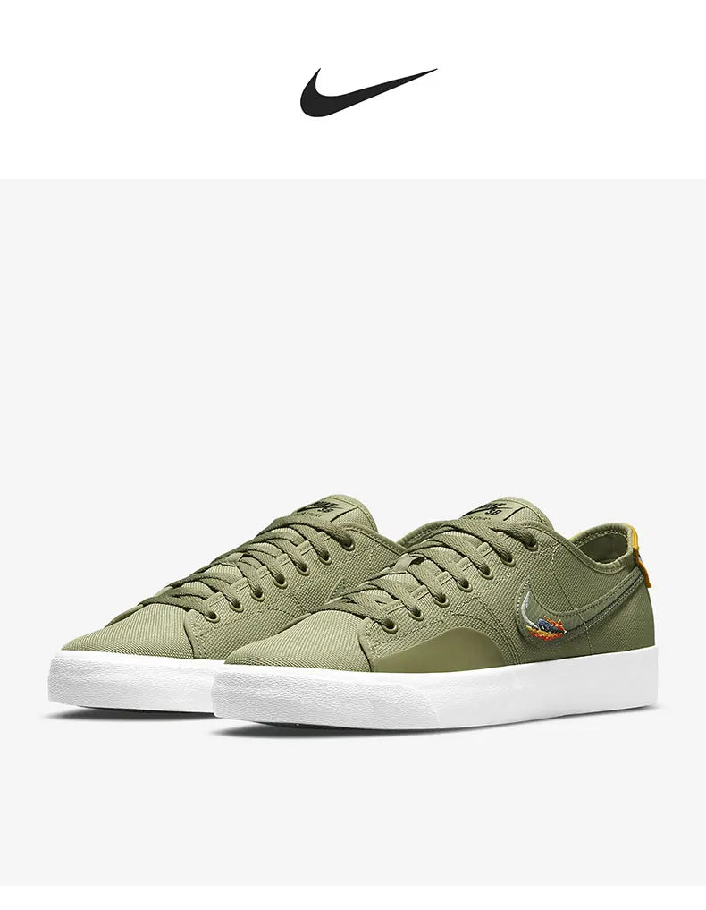 Nike Genuine SB Blazer Court Unisex Low-Top Canvas Shoes CZ5605-300