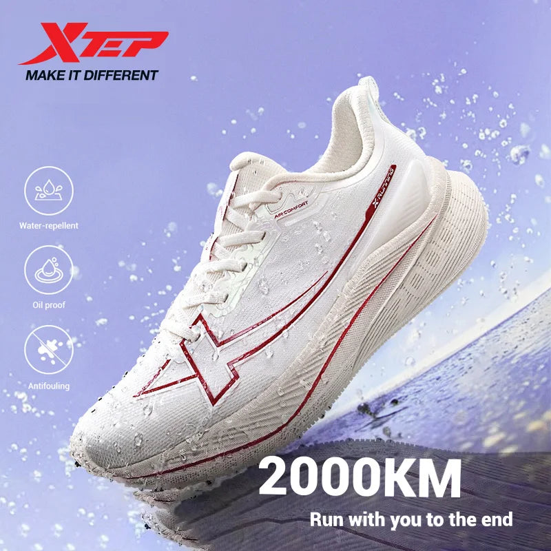 Xtep 2000 km moški tekaški copati za zimo, vodoodporni, z večjo potisno silo, blaženje udarcev, športni copati 875419110019