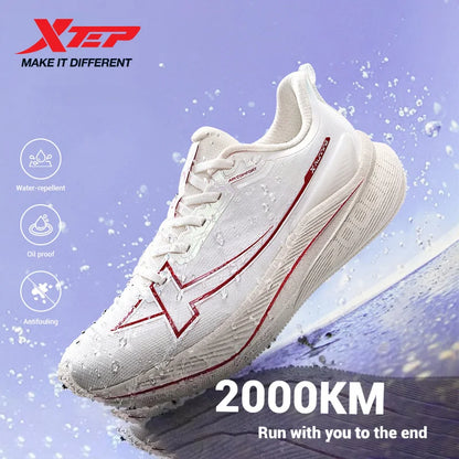 Xtep 2000 km moški tekaški copati za zimo, vodoodporni, z večjo potisno silo, blaženje udarcev, športni copati 875419110019