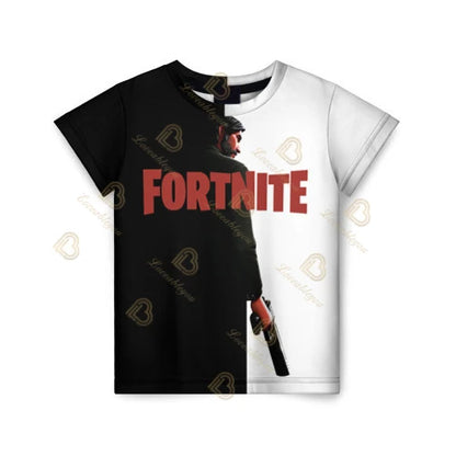 T-shirt Fortnite 2026 para rapaz, verão, anime, gaming, T-shirt para todos, camisola gira, T-shirt básica Battle Gamer, manga curta para homem