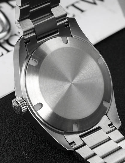 San Martin 38mm Chronometer Men's Watch SN0113W V2 ST2130 Automatic Movement Sapphire BGW9 Luminous Waterproof 100m Watch