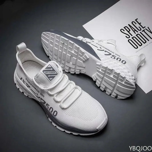 Large Size Spring and Autumn Fashion New Thick Sole Height Increasing Casual Men's Shoes, Niche Trend Flat Sports Men's Shoes
