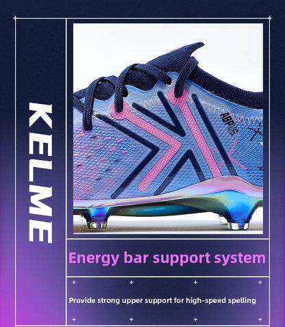 KELME FG profesionalni nogometni čevlji z dolgimi žeblji za naravno travo, profesionalni tekmovalni nogometni čevlji, protizdrsni nogometni čevlji za notranjo uporabo