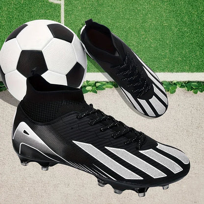 New Men's Football Boots Cleats Boys Ultralight Sport Soccer Shoes Adult Professional Non-Slip Comfortable Training Match Grass