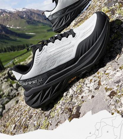 361 Degrees Yushan 3.0 Men Running Shoes Hiking Cushioning Flexible Breathable Non-slip Outdoor Jogging Male Sneakers 672532214