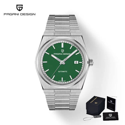 Pagani Design Men's Fashion Automatic Mechanical Watch Miyota8215 Luxury Sapphire AR Coated Stainless Steel Waterproof