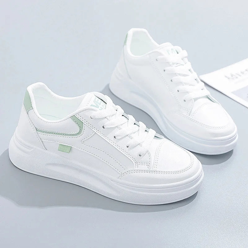 Women's Sneakers Fashion 2025 New Trainers Comfortable Casual Lace-Up Sneakers for Women Tenis Feminino