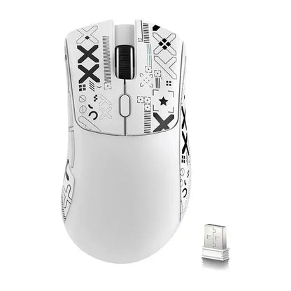 Mouse ultra-leggero ATTACK SHARK R1 59g con PAW3311, 18000DPI, 400IPS, 40G, 1000Hz, Tri-Mode, master Broadcom BK3633, 20 milioni di clic