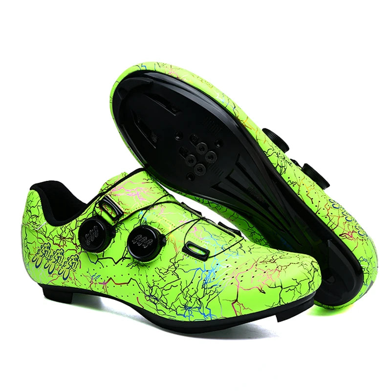 2025 Cycling Sports Shoes MTB and Cleats Men's Sports Speed Cycling Shoes Women's Mountain Racing Flat SPD Road Cycling Shoes