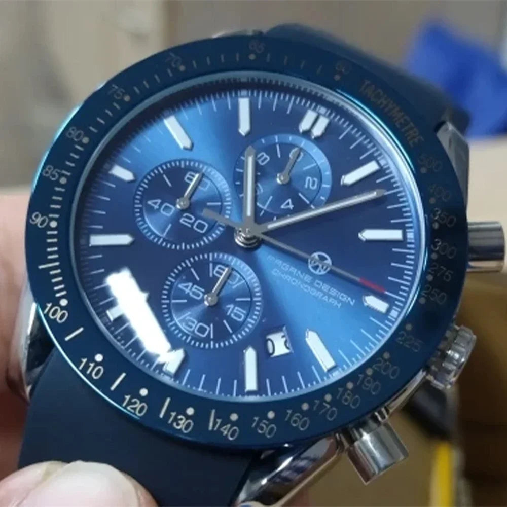 PAGANI DESIGN 45MM 2026 Men Quartz Watches 30M Waterproof Luxury Business Stainless Steel Relogio Masculino 5140