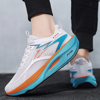 Unisex Sports Shoes Carbon Plate Walking Running Sneakers Shock-Absorbing Marathon Racing Athletics Training for Men & Women