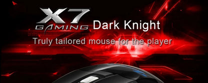 Trådbunden gamingmus för gamer, datormus med RGB-bakbelysning, ergonomisk och tyst mus med LED-belysning, 7 knappar, USB-mus för PC och stationär dator