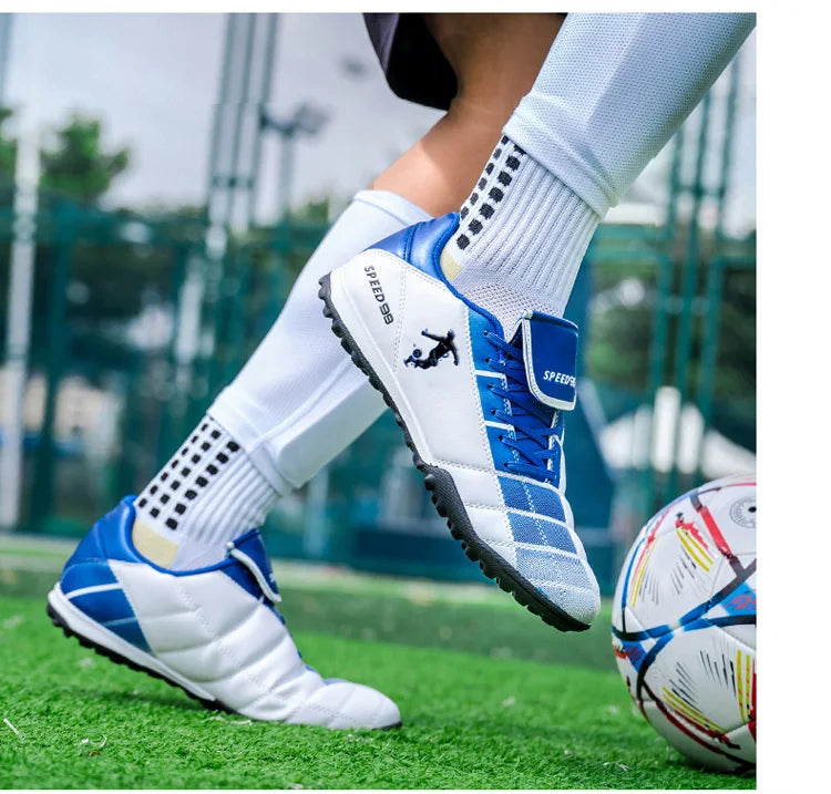 New Men's Football Field Boots Studded Society Indoor Cleats Soccer Shoes TF/FG Comfortable Unisex Outdoor Match Training Sneakers