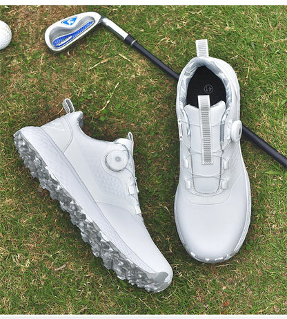 Vodoodporni golfski čevlji Unisex Zunanji protizdrsni golfski superge Moški Luksuzna udobna obutev za golfiste Ženski čevlji za hojo