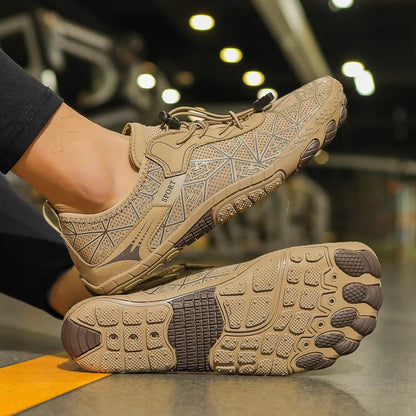 Čevlji za hojo bos, hitro sušeči se protizdrsni lahki moški čevlji za hojo v vodi, primerni za plaže, pohodništvo, fitnes, športni čevlji 36–4