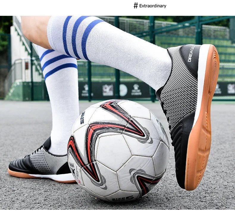 Fußballschuhe für Herren, rutschfeste Hallenfußballschuhe, modische Herren-Futsal-Schuhe, IC-Trainingsschuhe, Chuteira Futebol, Herren-Sneaker