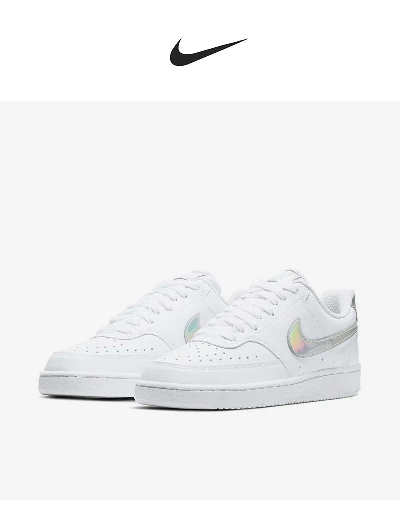 Nike Genuine COURT VISION Damen-Low-Top-Freizeit-Skateschuhe CW5596-100