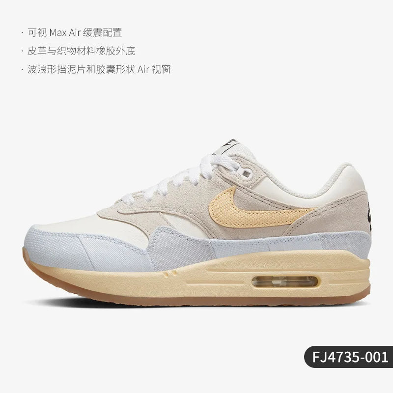 Nike originalni novi modni ženski športni čevlji Air Max 1 za prosti čas FJ4735-001
