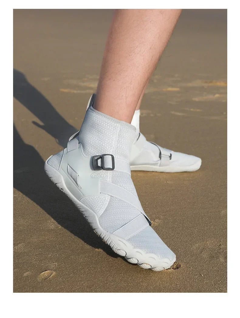 Outdoor Sport Hiking Wading Sneakers Unisex Swimming Water Shoes High Top Barefoot Beach Aqua Shoes Fitness Diving Surf Sandals