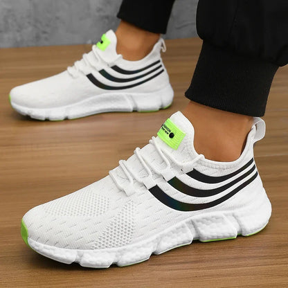 Moški športni čevlji za prosti čas, zračni, lahki superge, protizdrsni čevlji brez pete, za tek na prostem, hojo, tenis, športne čevlje za tek