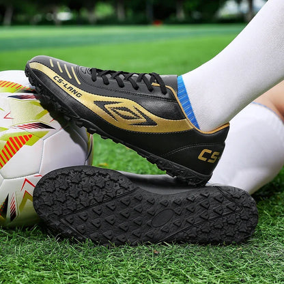 Moški nogometni čevlji s špicami za travo Nogometni čevlji za tekmo Odrasli Notranji Ultralahki Protizdrsni Fantje Futsal Športna trava Udobni
