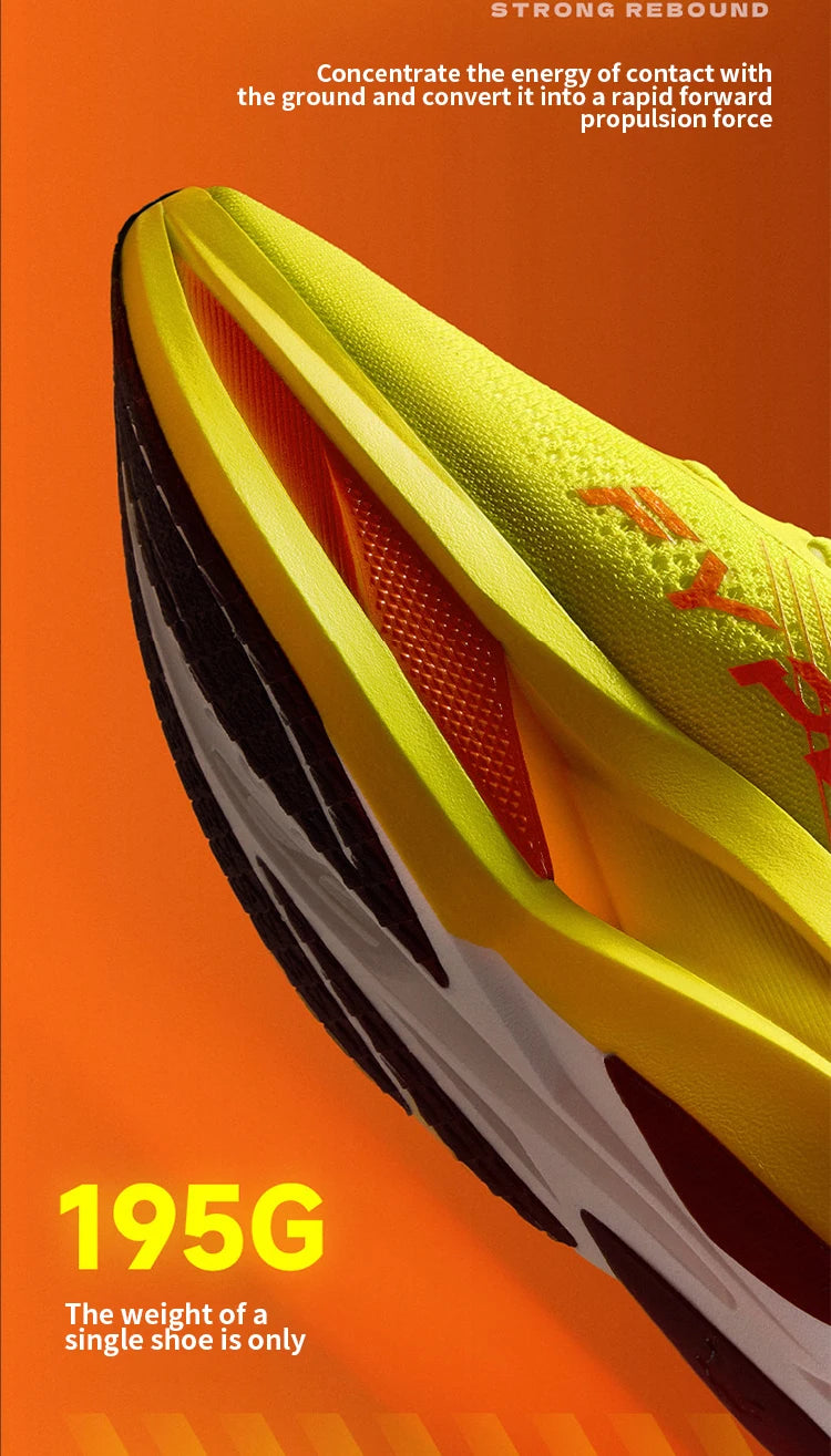QIAODAN Feiying Plaid 3 Carbon Plate Men's Running Shoes 2026 Marathon Racing Sneakers Rebound Cushion Athletic Shoes QDB023262290