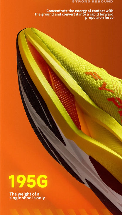 QIAODAN Feiying Plaid 3 Carbon Plate Men's Running Shoes 2026 Marathon Racing Sneakers Rebound Cushion Athletic Shoes QDB023262290