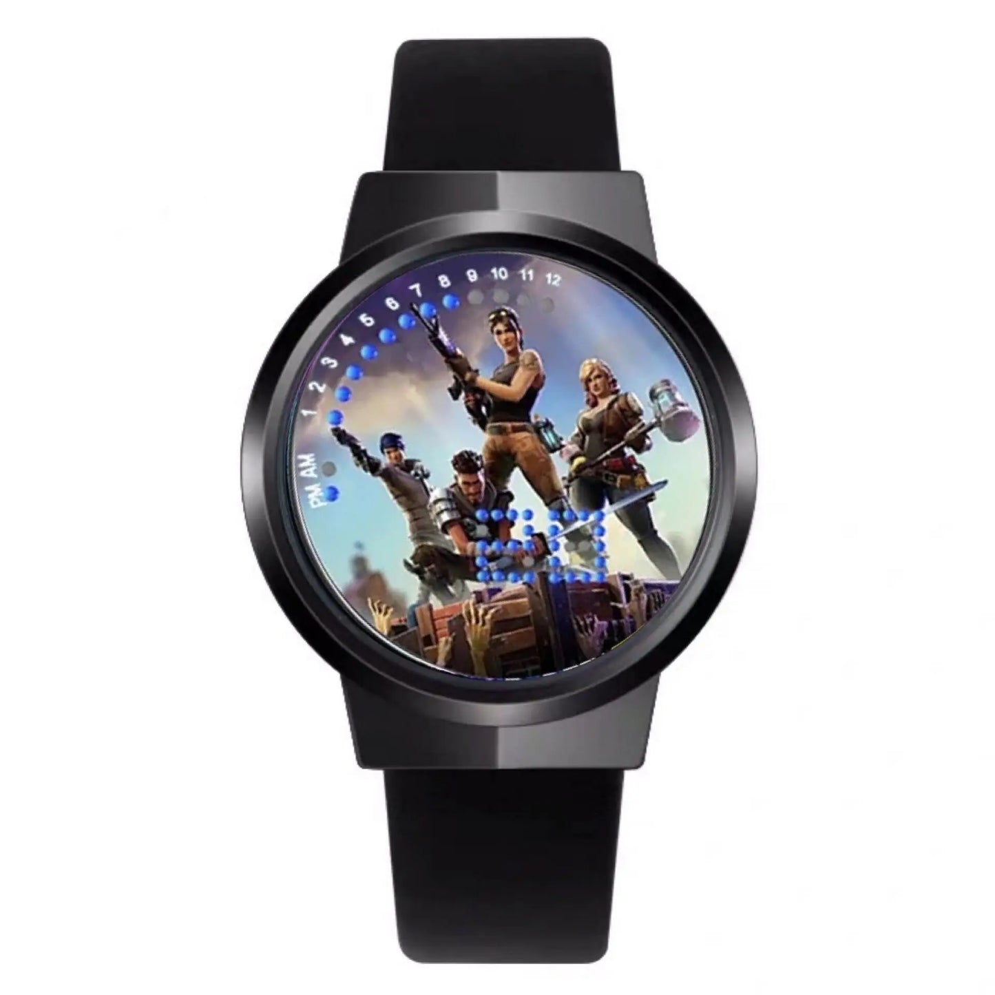 Fortnite Watch Cute Fashion Cartoon Personalized Kawaii Touch Night Light LED Student Electronic Watch Gift for Friends