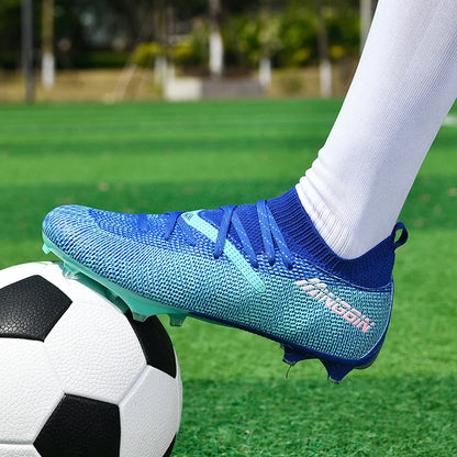 Moški nogometni čevlji Profesionalni nogometni čevlji Športni čevlji za futsal Ženski Unisex Ultralahki Visokokakovostni TF/FG športni čevlji