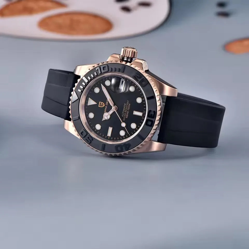 PAGANI DESIGN V2 Japan movement Luxury Men Mechanical Watch 40MM Ceramic bezel AR Coated Sapphire Glass Automatic Watch For Men