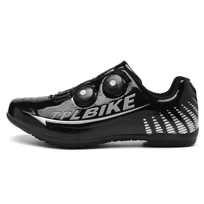 New Men’s and Women’s Bicycle Shoes Outdoor Cycling Shoes with Three Functional Soles Professional Training Shoes