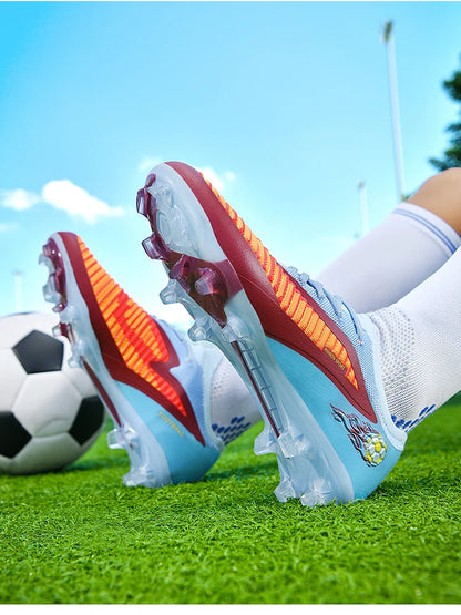 New Men Football Boots Sport Soccer Shoes Outdoor Cleats Adult Non Slip Boys Long Spikes Training Breathable Match Comfortable