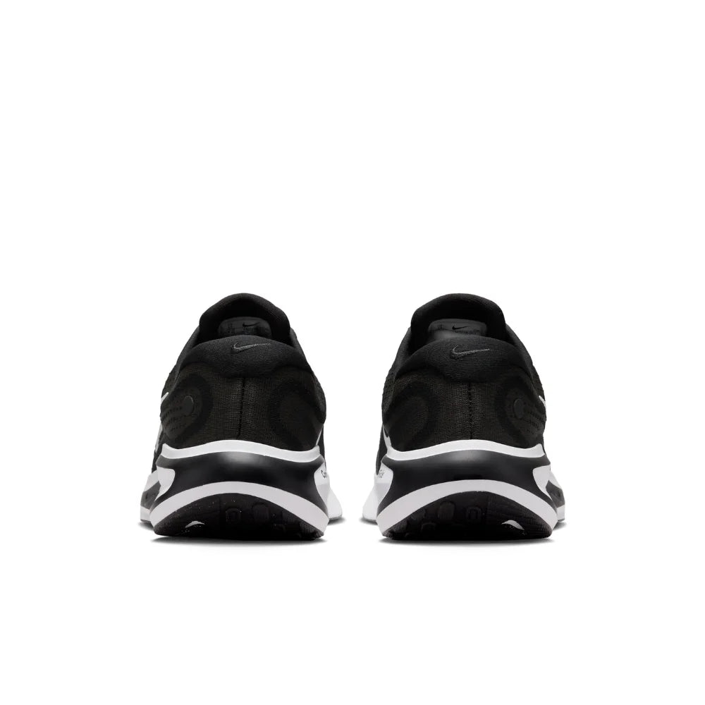 Nike Journey Run: Comfortable, Breathable, Non-Slip, Durable Casual Low-Top Running Shoes for Men – Black and White FN0228-001