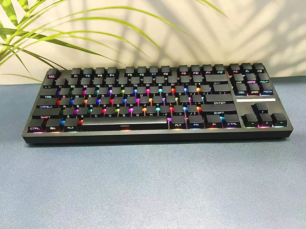 Teclas retroiluminadas con grabado lateral de 131 teclas para teclado mecánico con interruptores Cherry MX, perfil OEM, keycaps ABS personalizadas DIY