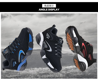 Men's Snow Boots Winter Warm Couple Casual Sneakers Fashion Leather Outdoor Sport Running Tennis Men Non-Slip Big Size 48 Trainer