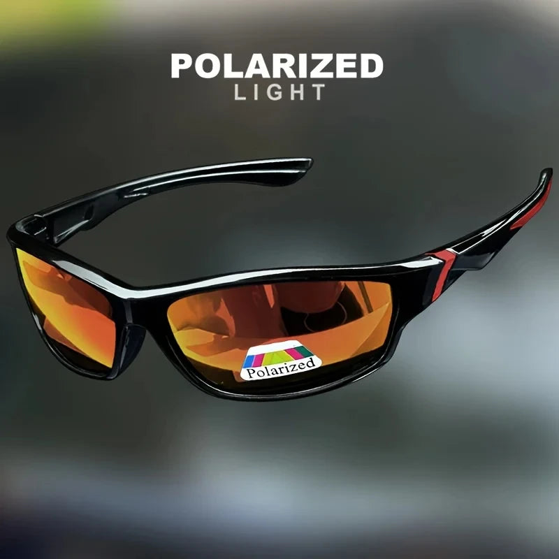 1/3PCS Vintage Sports Sunglasses Men Women Fishing Running Cycling Mountaineering Sport Man Sun Glasses Anti-Glare UV400