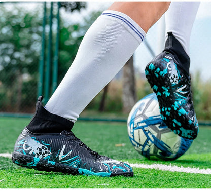 Moški profesionalni nogometni čevlji Society Cleats Nogometni čevlji Original Čevlji za notranje nogometno igrišče Čevlji za trening na travi TF/FG Superge