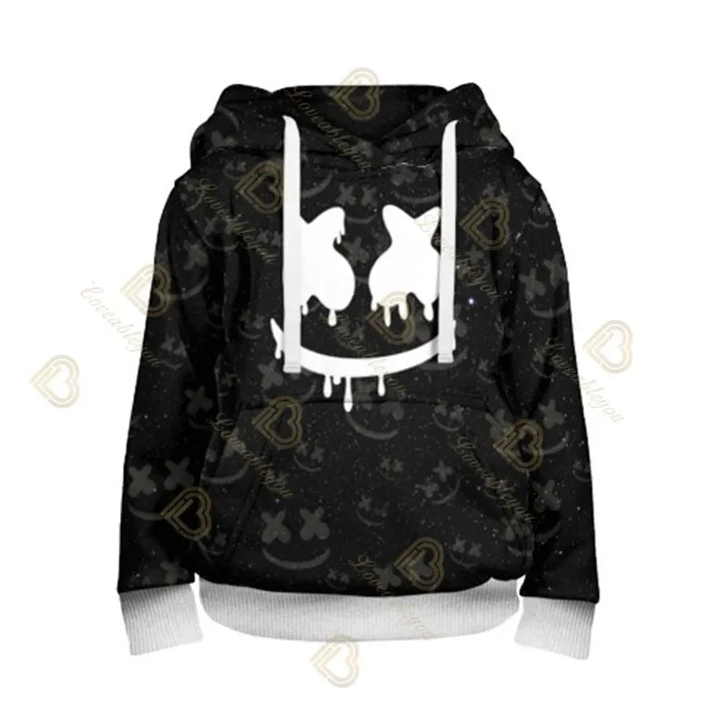 Children's Clothing Fortnite Cosplay Hoodie Sweatshirt, Battle Ikonik Man Sleeve Costume, Christmas Pullover Stress Shirt Clothes