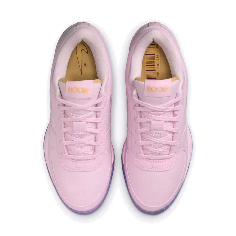 Nike Book 1 EP Low unisex košarkarske copate – barvna kombinacija »Sunset«, dizajn, navdihnjen s puščavo, Air Zoom blaženje, oprijem HJ5355-500