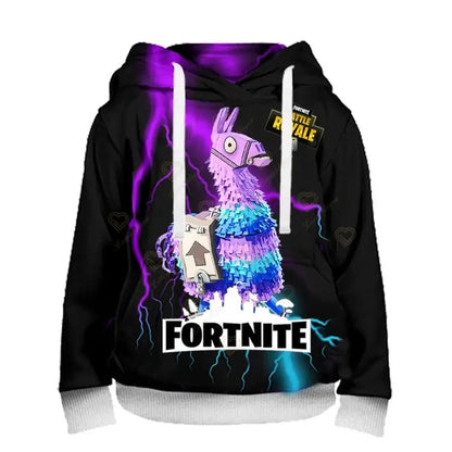 Fortnite Men Hoodie Fashion 3D Print Sweatshirt Battle Game Hoodies Boys Girls Hip Hop Hombre Casual Outerwear