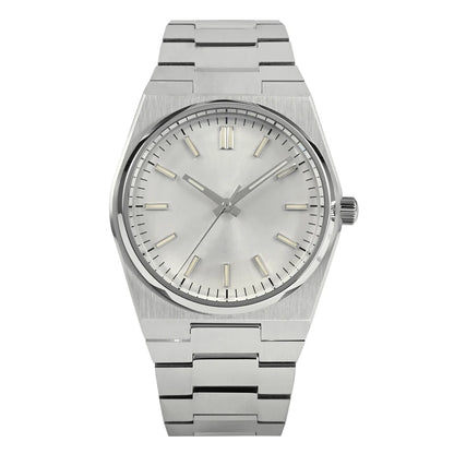 Orologio da uomo San Martin Classic 40mm Miyota 9015 di lusso elegante, orologio da polso meccanico automatico con bracciale a rilascio rapido SN0023