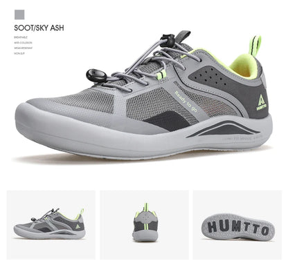 HUMTTO Breathable Walking Shoes for Men Luxury Casual Men's Sneakers Designer Sports Jogging Running Trainers Summer Men's Sneakers
