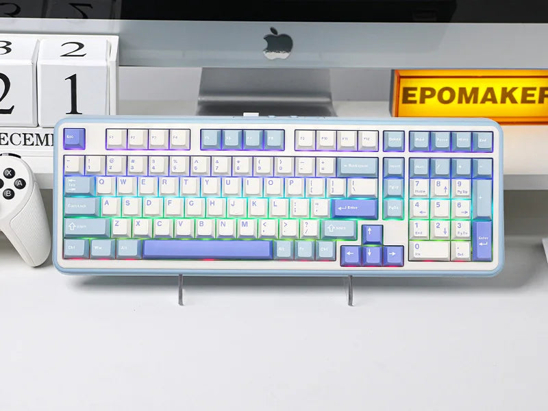 EPOMAKER TH99/TH99 Plus 96% QWERTY ANSI Wired/Bluetooth 5.0/2.4GHz Wireless Hot-Swap Gasket Mechanical Keyboard with Numpad