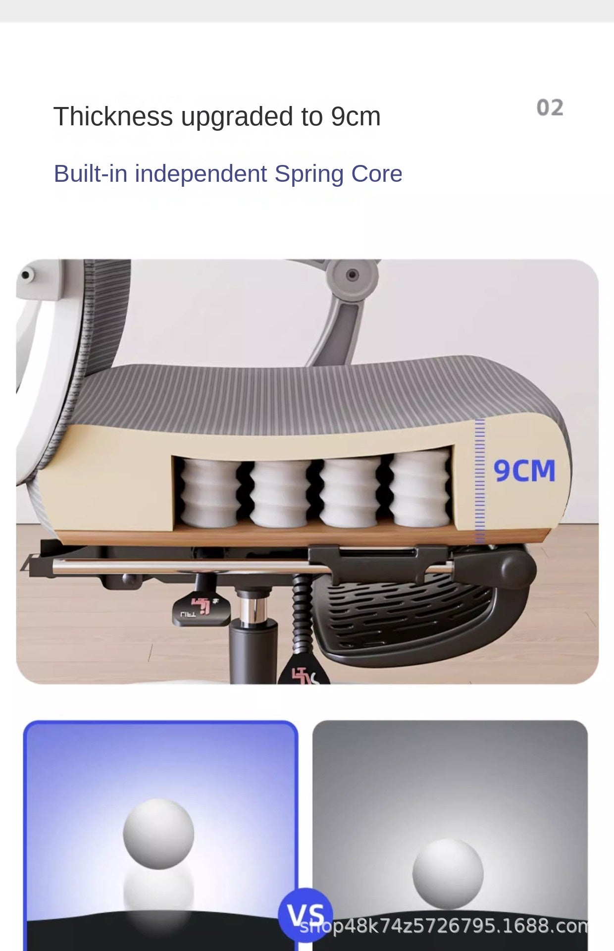 UVR Mesh Office Chair Household Armchair Adjustable Swivel Seat Ergonomic Backrest Chair Girls Bedroom Computer Gaming Chair