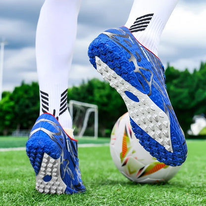 Moški nogometni čevlji, športni trening, nogometni čevlji, mehki, ultralahki, dihalni, profesionalni športni copati, unisex, čevlji s špicami za travo, za tekmo