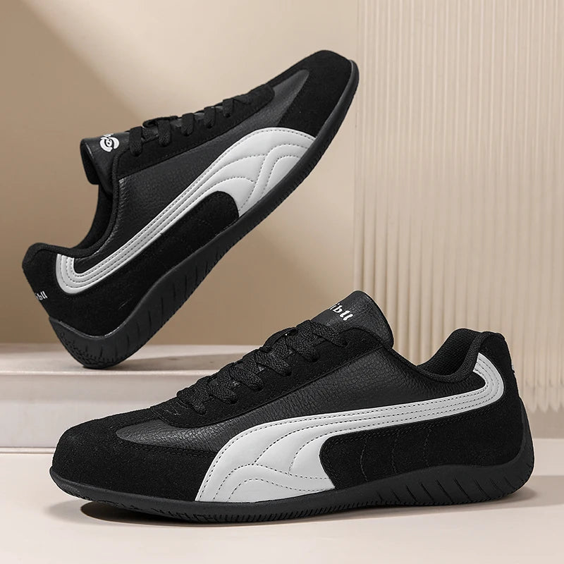 Priljubljeni jesenski lahki modni moški športni čevlji, odporni proti vonju, nizki športni čevlji, mehki retro čevlji za hojo na prostem