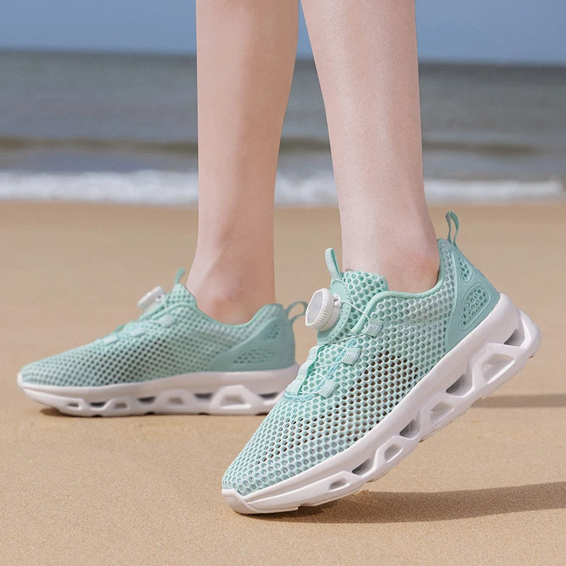 2026 Men and Women Quick-Dry Wading Shoes, Water Breathable AquaIn Upstream Antiskid Outdoor Sports Wearproof Beach Sneakers, Sizes 39-46