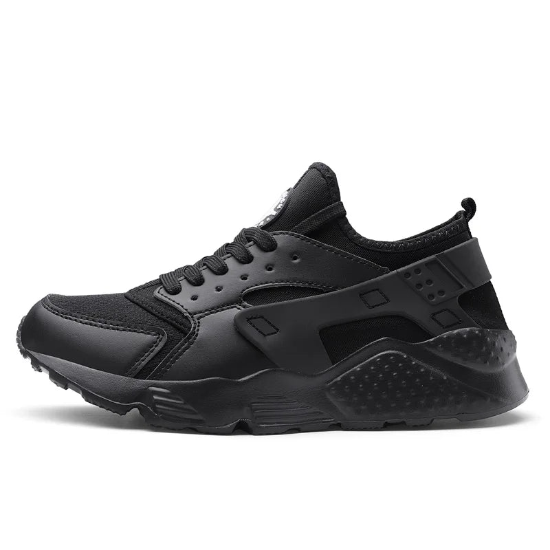 Zapatillas deportivas de moda para hombre, ligeras, cómodas y transpirables. Zapatillas deportivas para hombre, zapatillas para caminar, de malla, planas, rojas, de verano.