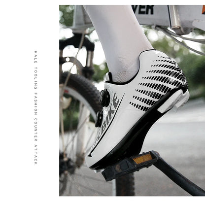 New Men’s and Women’s Bicycle Shoes Outdoor Cycling Shoes with Three Functional Soles Professional Training Shoes