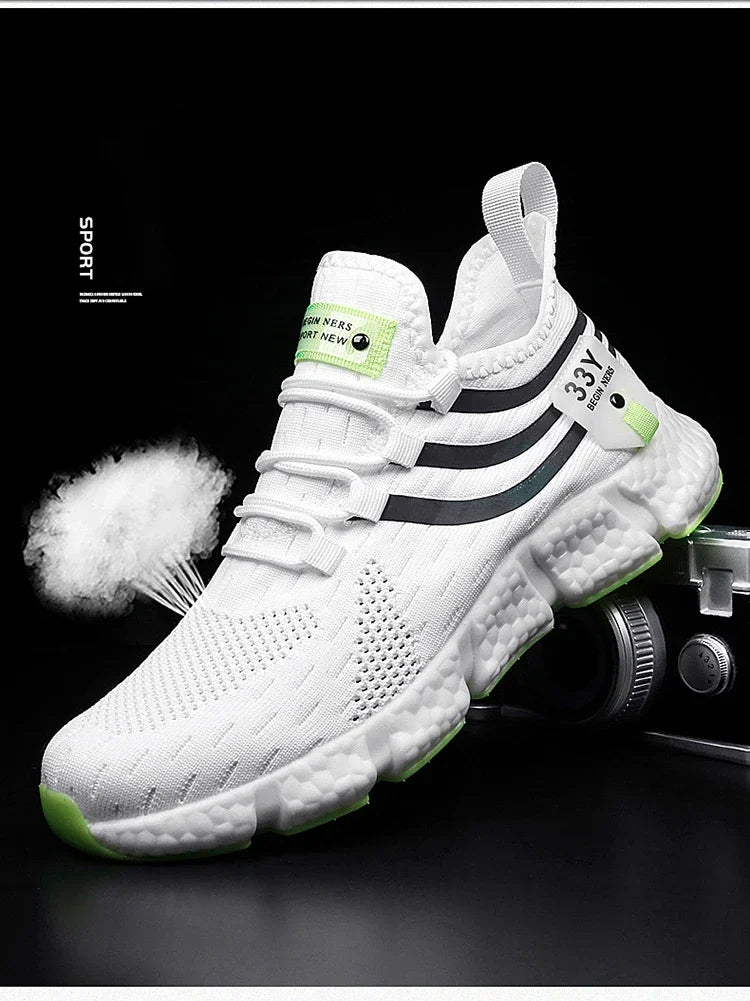 Trend dihalni moški športni čevlji za pomlad in jesen Tenis Masculino Zapatillas Hombre modni tekaški čevlji
